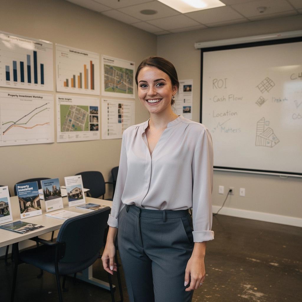 Ein Bild von Immobilienmaklern, die in einem Besprechungsraum eine Strategie-Sitzung abhalten.