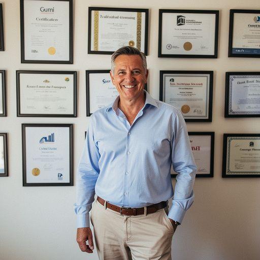 Ein Teilnehmer, der an einem Laptop arbeitet und Informationen über Immobilienpreise recherchiert.